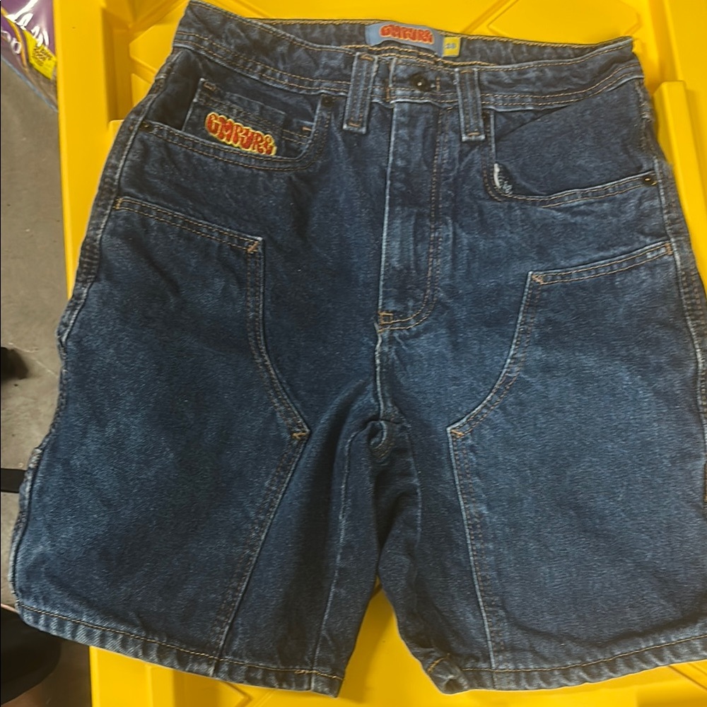 Empyre Blue Jean Shorts with Sturdy Denim